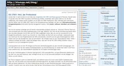 Desktop Screenshot of klumpp.net